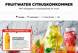 Fruitwater citrus-komkommer