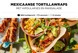 Mexicaanse tortillawraps met kipdijlapjes en maissalade