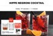 Hippe Negroni cocktail