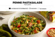 Penne pastasalade met pesto