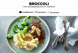 Broccoli en aardappelpuree en biefstuk